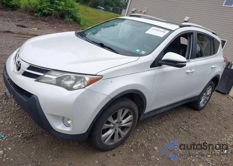 2014 Toyota Rav4 Limited z USA, uszkodzony, nr VIN 2T3DFREV2EW183221